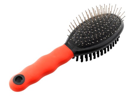 cepillo para perros de pelo largo