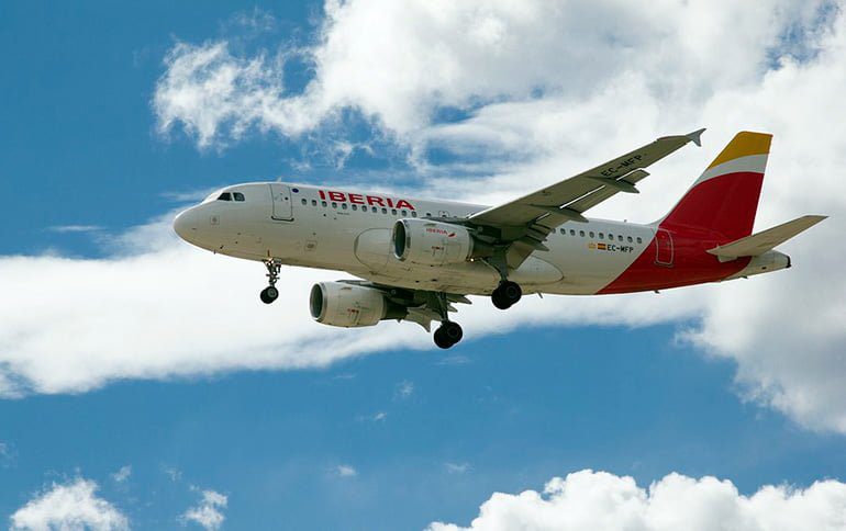 avion de iberia
