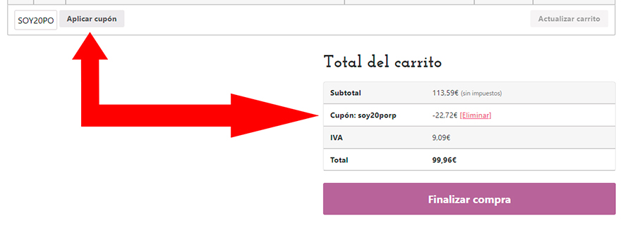finalizar compra en cunipic