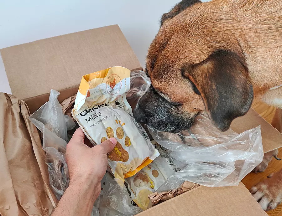 Bolsas dosificadas de comida Dogfy Diet
